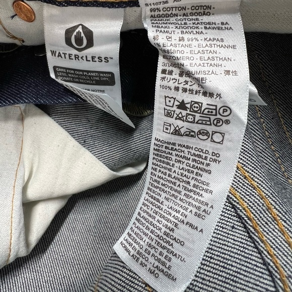 NWT LEVI’S 501 Original Stretch Regular Fit Straight Leg Jeans The Rose 32 - Picture 9 of 10